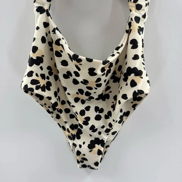 AMUSE Society X Free People Sophia One-Piece Cut Out Cheeky Swimsuit Size Small - Picture 6 of 10